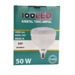 100 LED Kristal Ampul 50 W E27 Duy 6500K K50 Model - Görsel 2