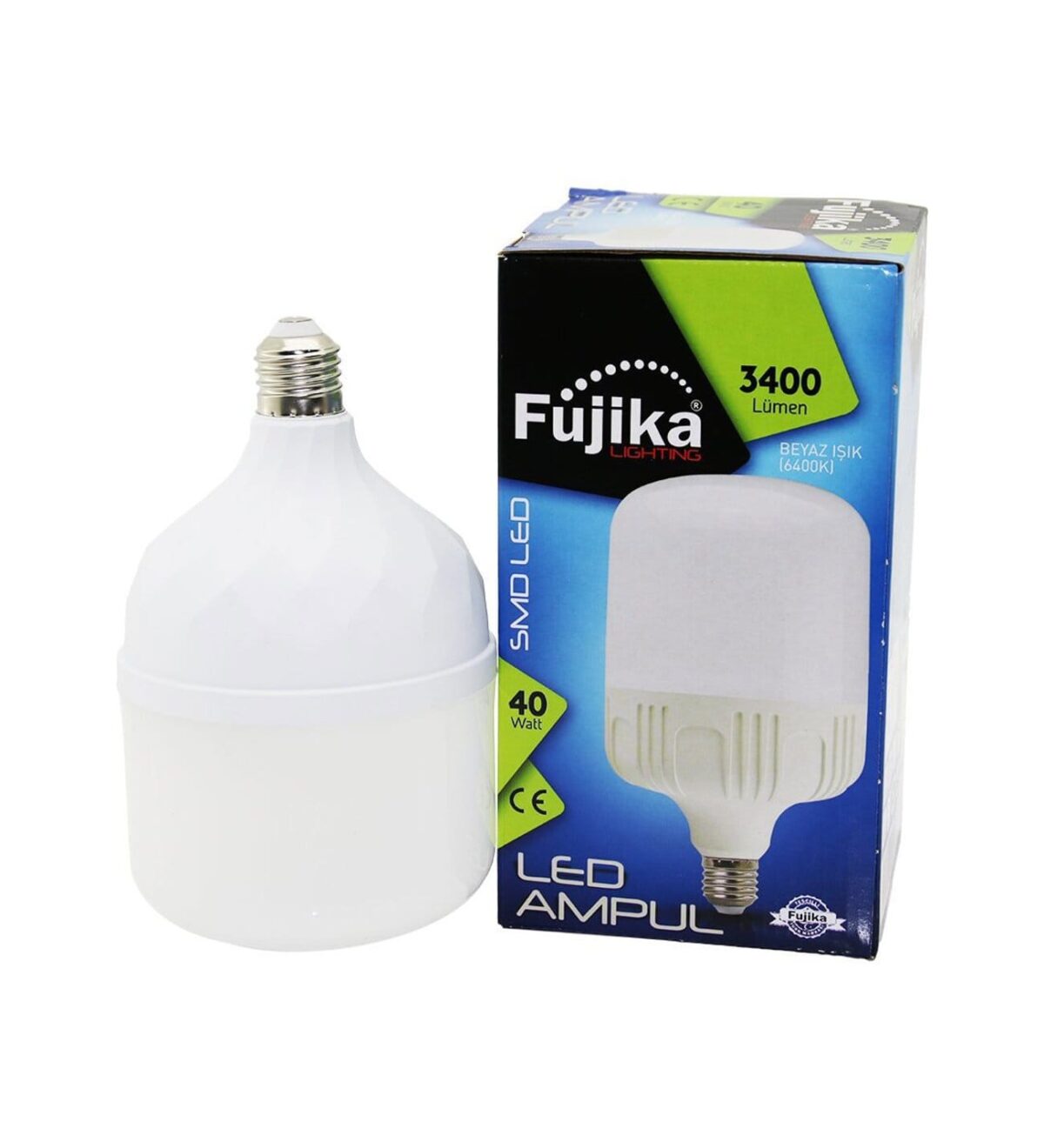 Fujika 40W E27 Duy 3400 Lümen Beyaz Işık LED Ampul - Görsel 2