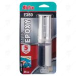 Akfix E350 5 Dakika Hızlı Kürleşen Çelik Epoksi Yapıştırıcı 25 ml - Görsel 2