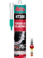Akfix HT300 Yüksek Isı Silikonu 280 ml - Görsel 2