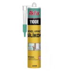 Akfix 1100E Genel Amaçlı Silikon Kahverengi 280gr - Görsel 2