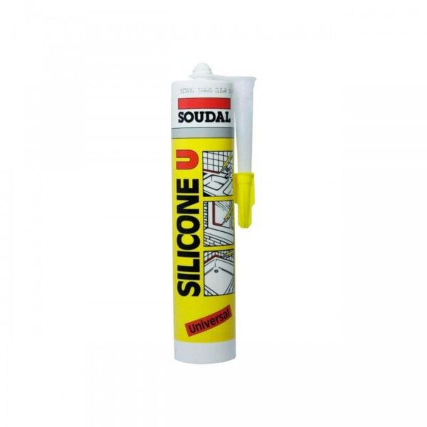 Soudal Silicone U Universal Şeffaf Silikon 280 gr