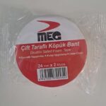 MEG Çift Taraflı Köpük Bant 24 mm x 2 Metre