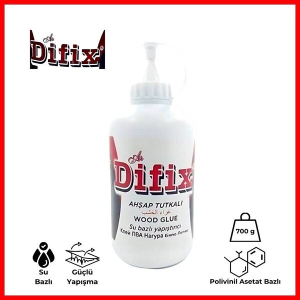 Difix Ahşap Tutkalı 700 gr Su Bazlı Yapıştırıcı