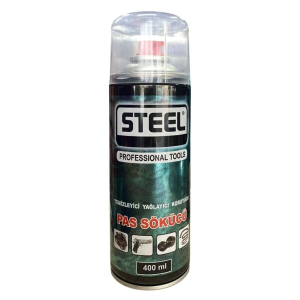 Steel Professional Tools Pas Sökücü ve Yağlayıcı Sprey 400 ml