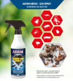 Asyem Mikro-Sav Haşere Öldürücü Sprey 450 ml