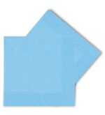 Makaron Mavi Kağıt Peçete 33x33 cm 16'lı - Görsel 2