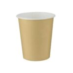 Gold Karton Bardak 8 oz 8'li Paket - Görsel 2
