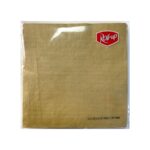 Roll-up Altın Renk Kağıt Peçete 33x33 cm 20'li - Görsel 2