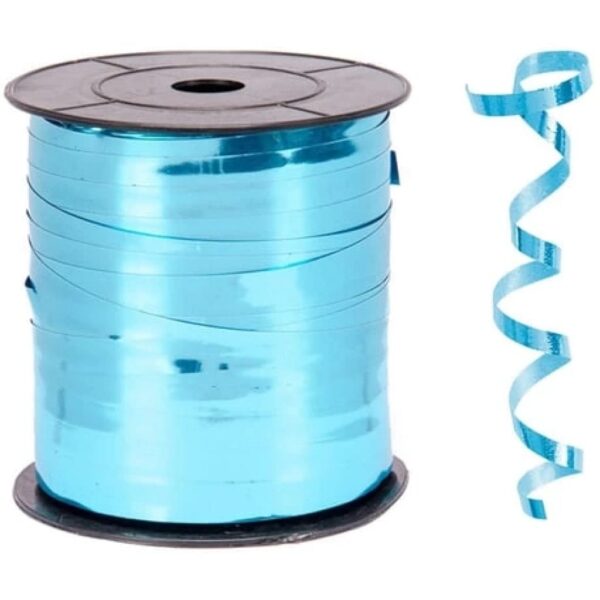 Rafya Metalik Mavi 8 mm 200 Metre