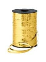Rabant 8 mm x 200 mt Metalik Altın Rafya Süsleme Kurdelesi - Görsel 2