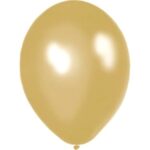 Gemar 28 cm 11 inç Metalik Gold Balon 100 Adet - Görsel 2