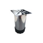 8 cm Tablalı Ayarlanabilir Baza Ayağı Krom - Görsel 2