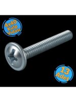 Medalyan 4x40 mm Kulp Vidası 13 Adet - Görsel 2
