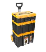 Super Bag ASR-6030 3'lü Tekerlekli Modüler Master Case Alet Çantası Seti - Görsel 2