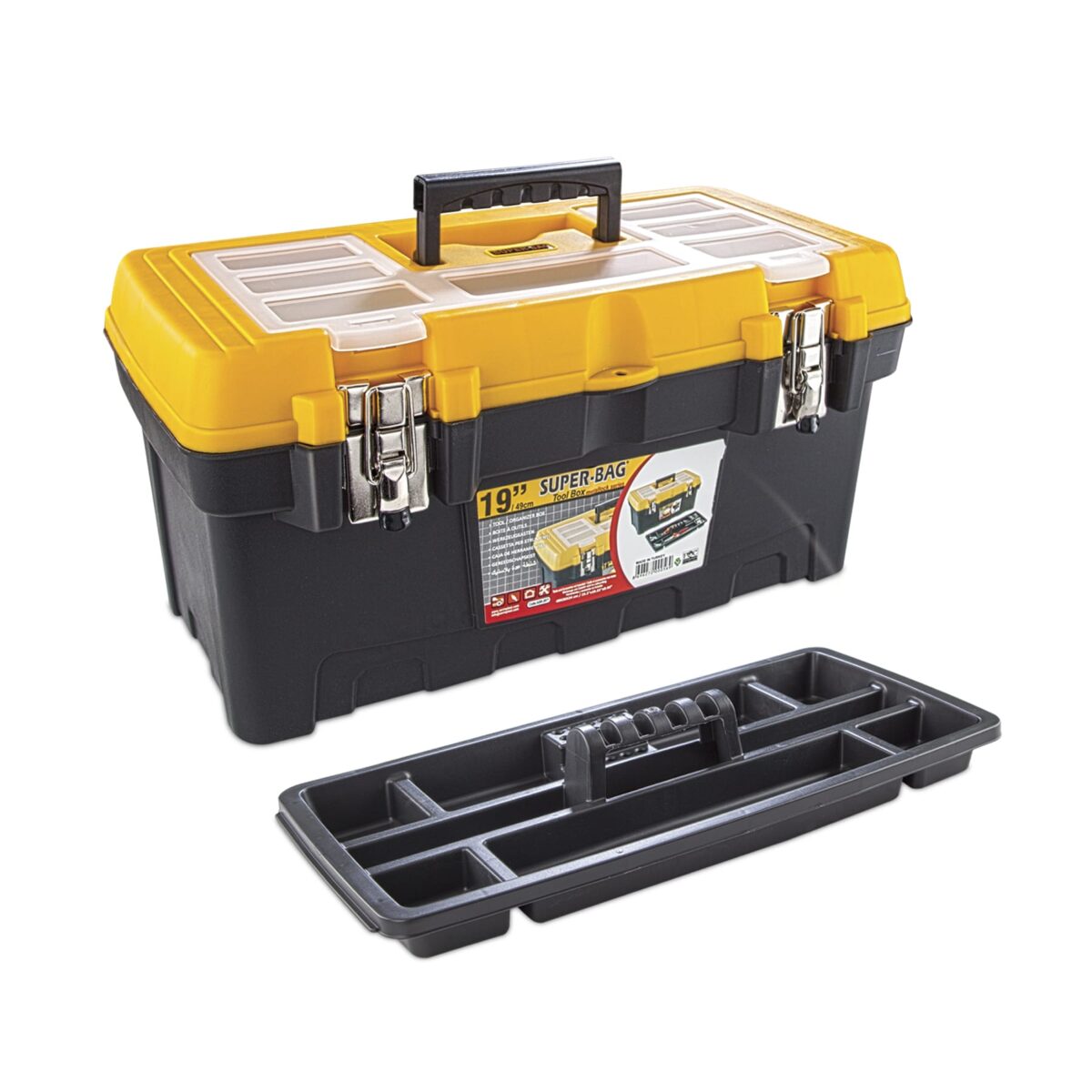 Super-Bag 19 inç (49 cm) Metal Kilitli Takım Çantası ASR-2077 - Görsel 2