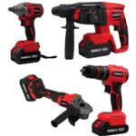 RODEX 3004 20V 4'lü Profesyonel Akülü El Aletleri Seti - Görsel 2