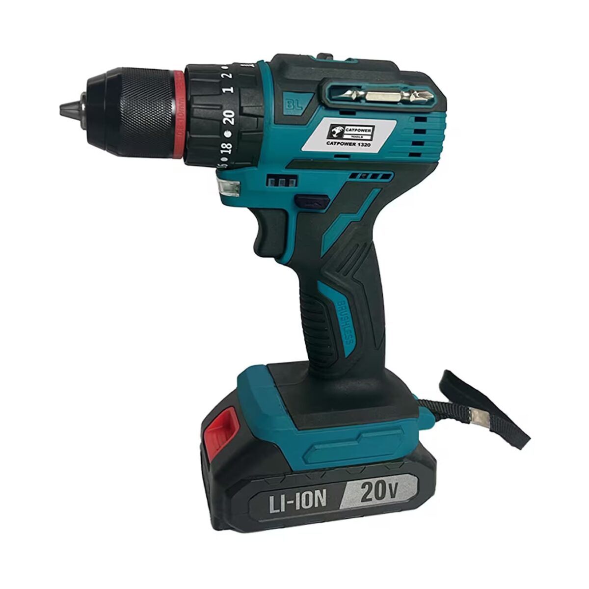 Catpower 1320 20V Kömürsüz Akülü Darbeli Matkap - Görsel 2