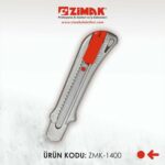 Zimak ZMK-1400 18 mm Metal Gövdeli Maket Bıçağı - Görsel 2