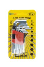 Max-el 9 Parça Alyan Takımı CrV Çelik - Görsel 2