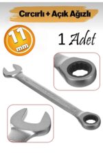 Hastec 11 mm Cırcırlı ve Açık Ağızlı Kombine Anahtar - Görsel 2