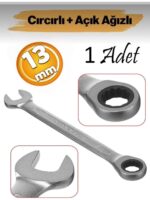 Hastec 13 mm Cırcırlı Kombine Anahtar - 1 Adet - Görsel 2