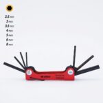Eltos 7'li Çakı Tipi Allen Anahtar Seti (2.5-8 mm) - Görsel 2