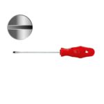 Bay Tec MK4467 Düz Tornavida 5x125 mm Kırmızı - Görsel 2