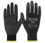 Universal Techno 8701 İş Güvenlik Eldiveni Siyah Beden 9 - Görsel 2
