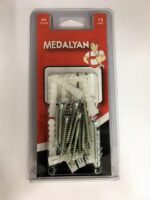 Medalyan 3.5x35 Dübel Vida Seti 15 Adet - Görsel 2