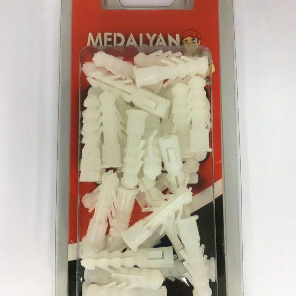 Medalyan No:7 Plastik Dübel 30'lu Paket