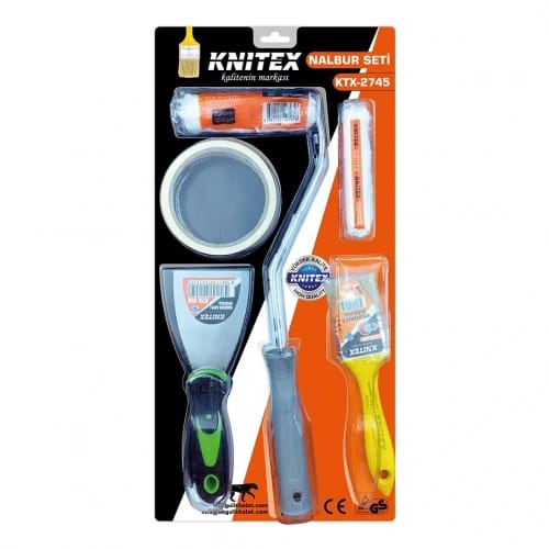 Knitex KTX-2745 5 Parça Boyacı ve Nalbur Seti