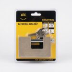 Real King Kayar Milli Asma Kilit 90 mm 3 Adet Anahtarlı - Görsel 2
