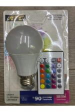 ATC Uzaktan Kumandalı 9W RGB LED Ampul - Görsel 2