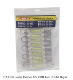 CARUB 12V COB Parmak LED Lamba Beyaz 10'lu Set - Araç İçi Aydınlatma - Görsel 2