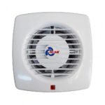 Nisa 100 mm 12 Watt Aspiratör Beyaz Banyo ve Mutfak Havalandırma Fanı - Görsel 2