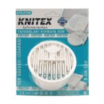 Knitex KTX-2738 8 cm Beyaz Yer Sifonu Süzgeci ve Izgarası - Görsel 2