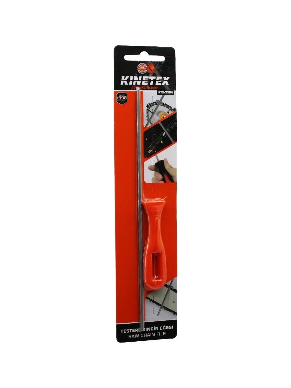 image1-4224 Kinetex KTX-3384 Testere Zincir Eğesi 24.3 cm - Görsel 1