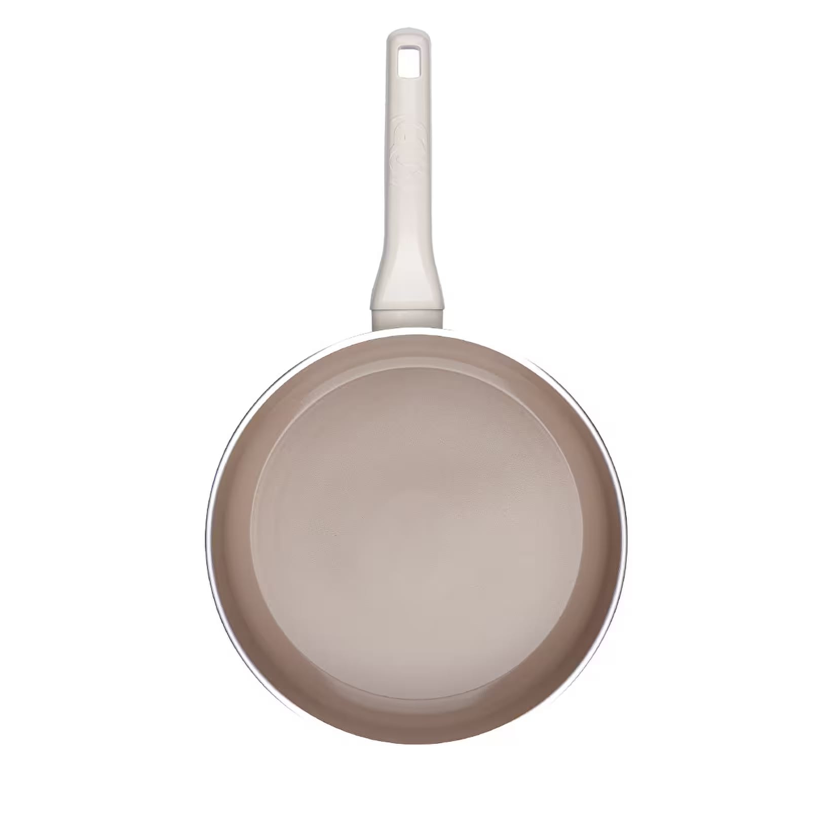 8691607039801-1-image-1 Korkmaz A3980 Ornella Seramik Kaplama İndüksiyon Tabanlı Tava 26 cm Vanilya