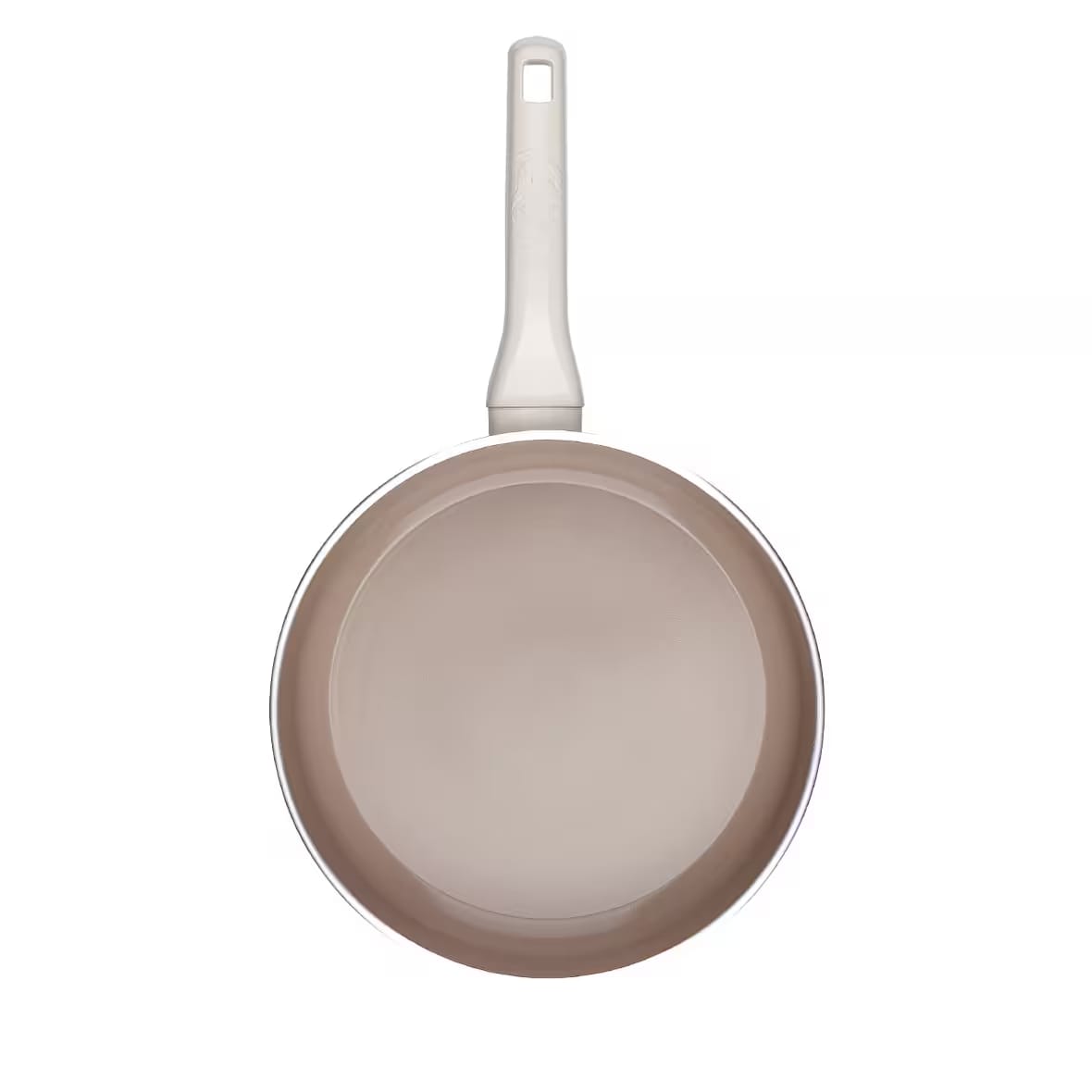8691607039818-image-1 Korkmaz Ornella 28 cm Seramik Kaplama Yapışmaz Derin Tava Vanilya