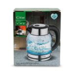 Kiwi KK 3333 1.8 Litre 1500W Cam Kettle Su Isıtıcı