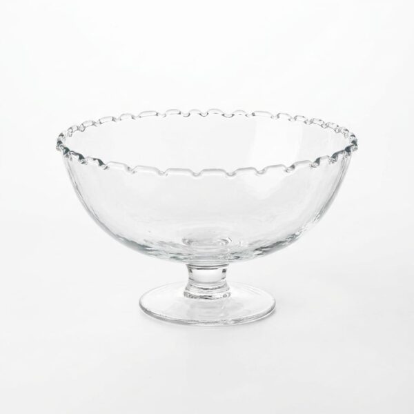 Misswell 19 cm Ayaklı Cam Kase