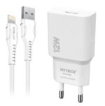 Hytech HY-XT50L 12W USB-A Şarj Adaptörü ve Lightning Kablo Seti