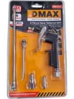 Dmax DMX-4114 5 Parça Hava Tabanca Seti Pnömatik Hava Temizleme Tabancası