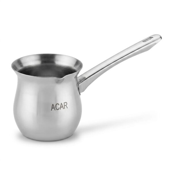 Acar 3 No Güveç Çelik Saplı Çelik Cezve