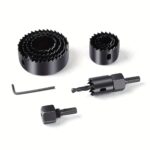 Kınetex KTX-3244 11 Parça Panç Seti Ahşap Metal PVC Buat Açma