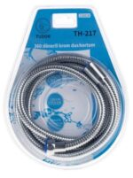 Tudor TH-217 150 cm 360 Derece Dönerli Krom Duş Hortumu