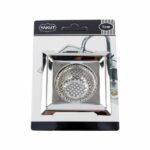 Yakut 7 cm Kare Metal Lavabo Süzgeci