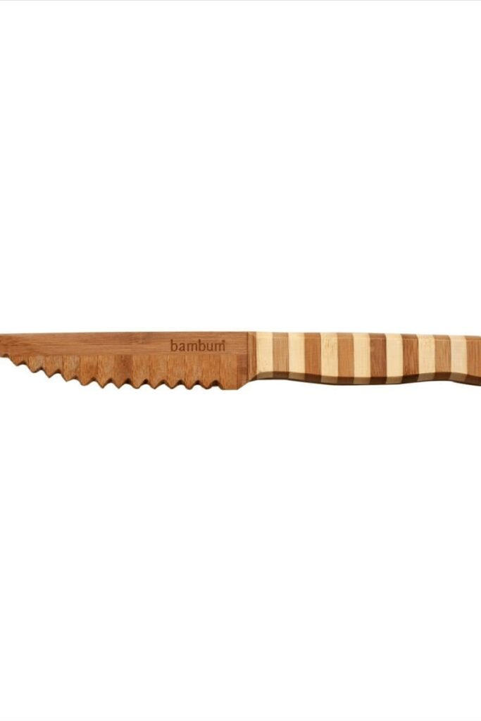 Bambum Tırtıklı Sebze ve Meyve Bıçağı 24,6 cm