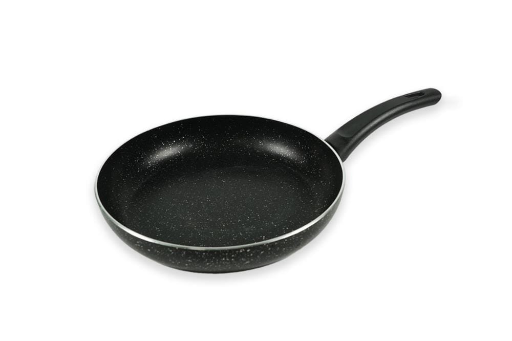 ByKardelen Granit Siyah Yağ Tavası 26 cm